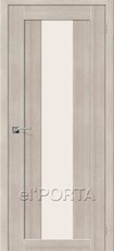 Дверь el'Porta Порта X 25 alu Cappuccino Veralinga экошпон