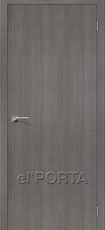 Дверь el'Porta Порта Z 50 Grey Crosscut экошпон