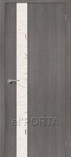 Дверь el'Porta Порта Z 51 SA Grey Crosscut экошпон