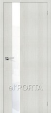 Дверь el'Porta Порта Z 51 WW Bianco Crosscut экошпон