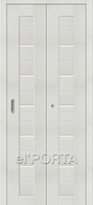 Дверь el'Porta складная Porta X 22 Bianco Veralinga экошпон