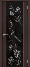Дверь el'Porta Soft S-13 Print Wenge Veralinga экошпон